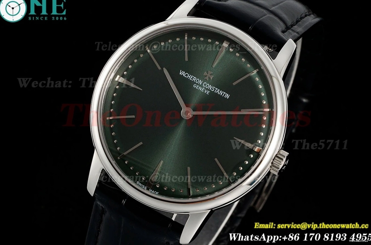 MY9015 KZF LE Dial Patrimony Green SS 81180 0210